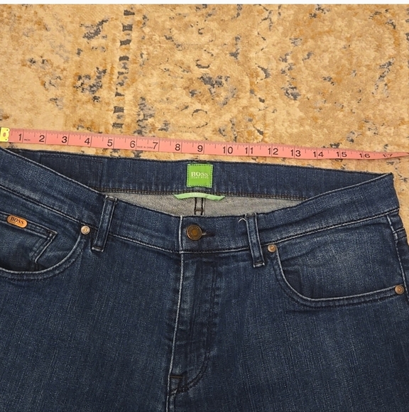 Hugo Boss Men's Blue Jeans Size 34x30 - Picture 2 of 3